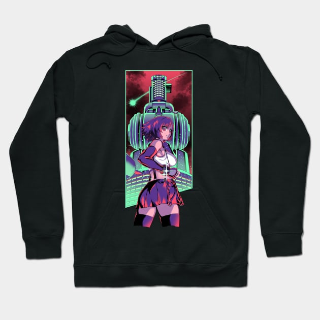 Short haired fighter Hoodie by CoinboxTees